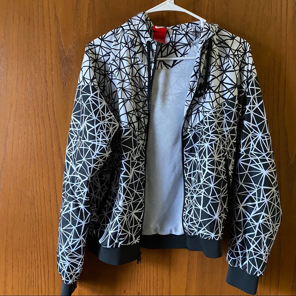 Nike windbreaker with hoodie